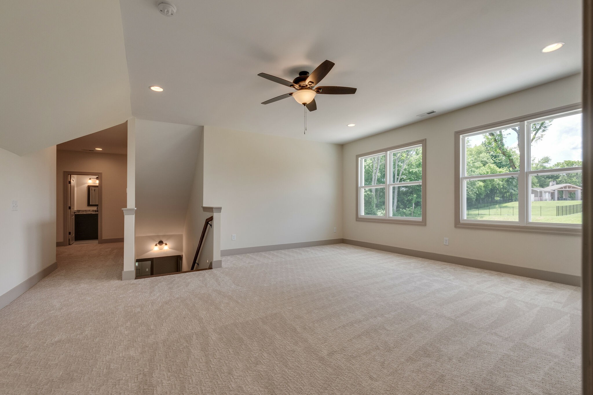 1044 Hideaway Road Columbia, TN 38401 - Photo 33 of 41 a view of a livingroom with a ceiling fan and window