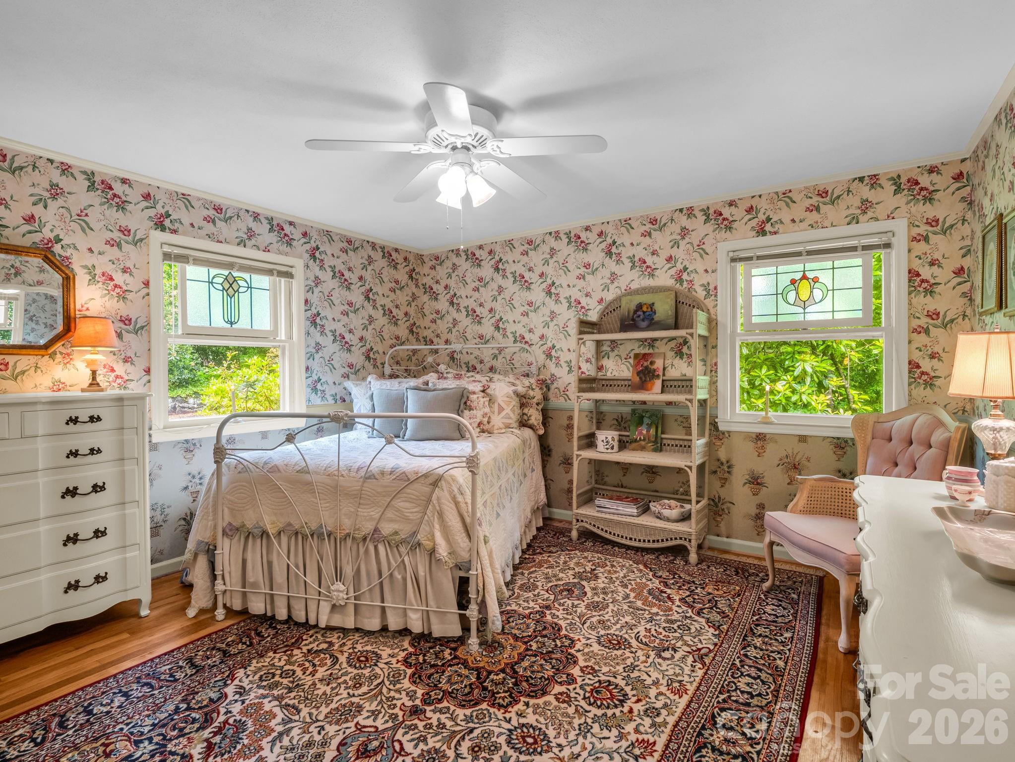 57 Tate Lane Tryon, NC 28782 - Photo 22 of 48 a bed room with a bed and a window