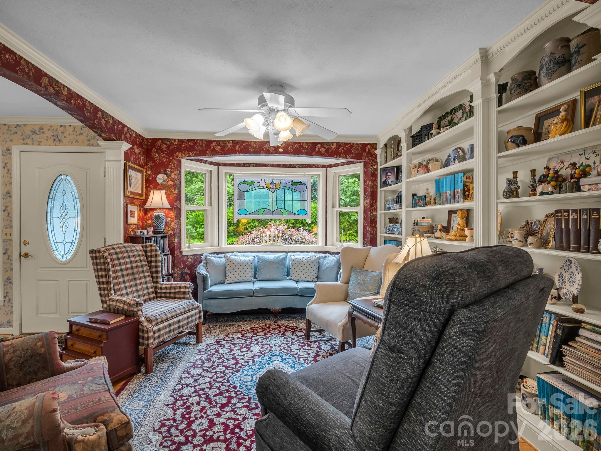 57 Tate Lane Tryon, NC 28782 - Photo 5 of 48 a living room with furniture and a large window