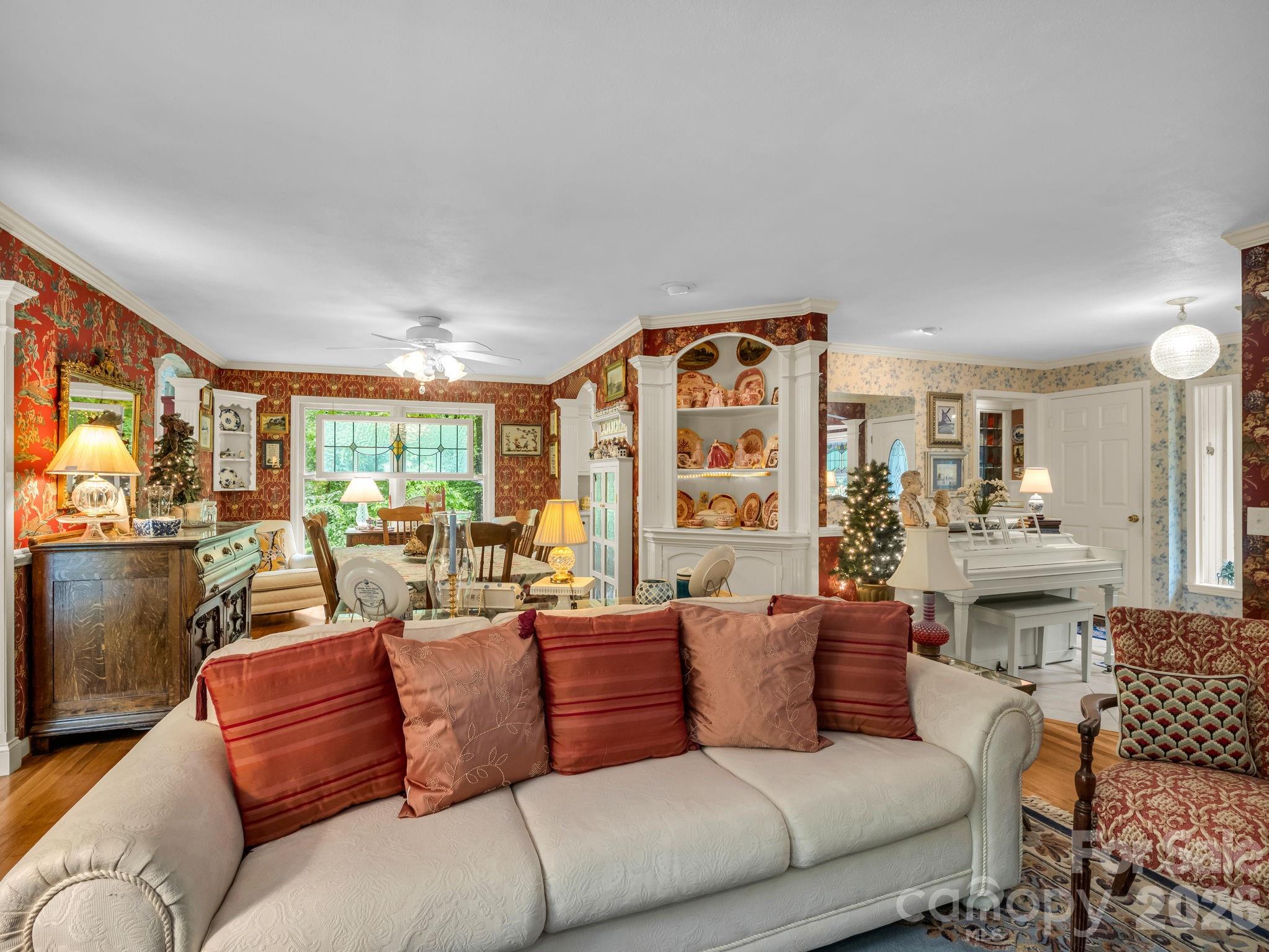 57 Tate Lane Tryon, NC 28782 - Photo 8 of 48 a living room with furniture and a large window