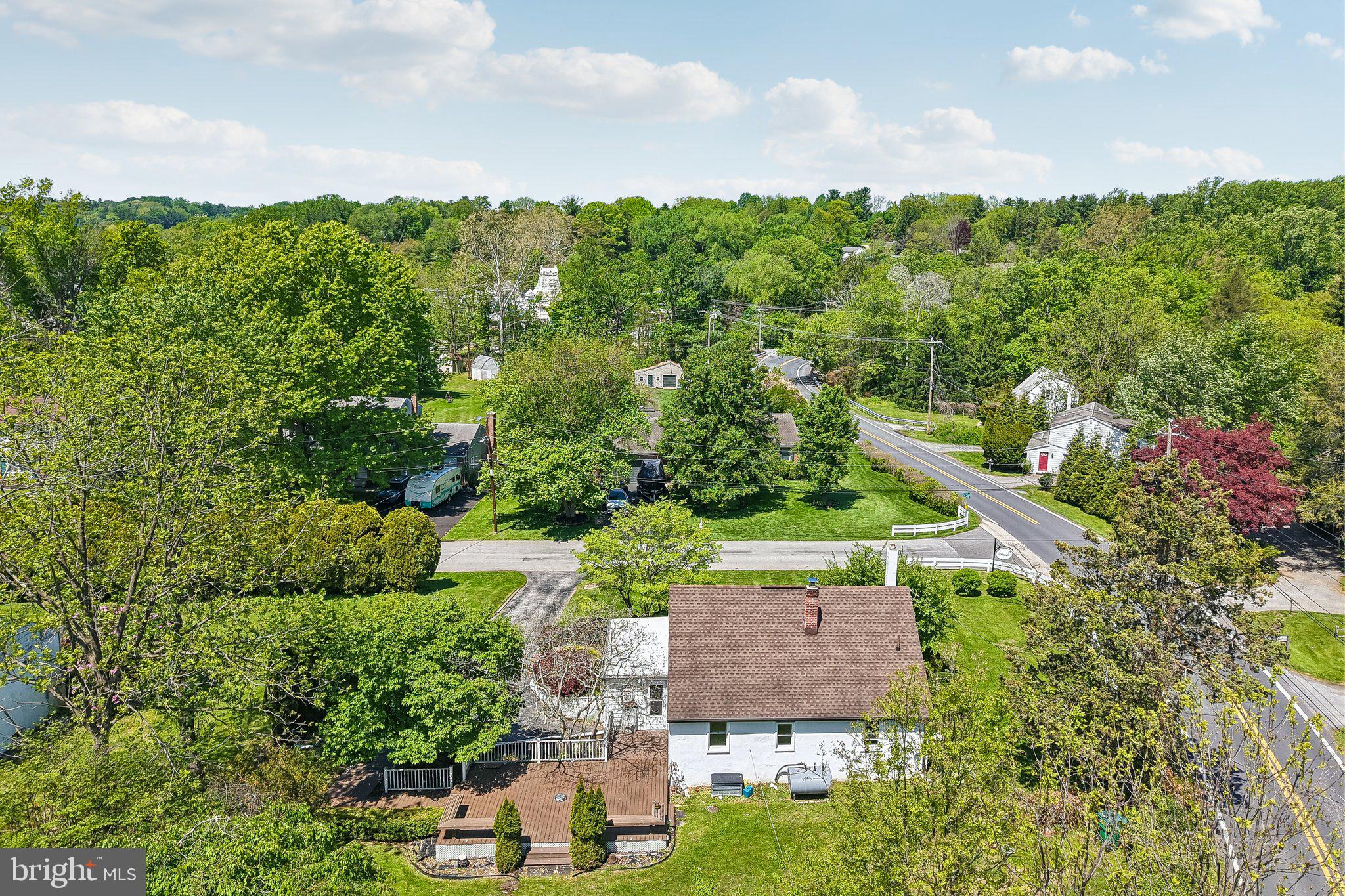 605 Venture Road Hockessin, DE 19707 - Photo 61 of 66 Drone rear view