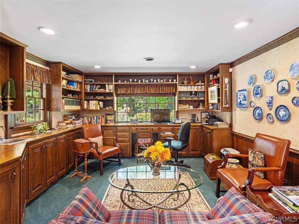 2310 Dorking Road North Chesterfield, VA 23236 - Photo 24 of 44 a living room with furniture a rug and a large window