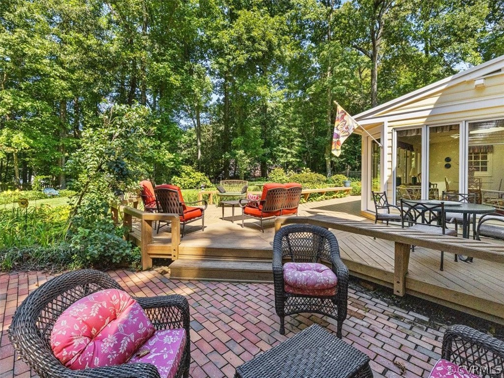 2310 Dorking Road North Chesterfield, VA 23236 - Photo 36 of 44 swimming pool view with a seating space