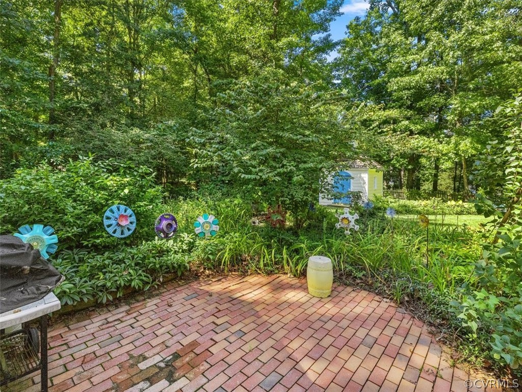 2310 Dorking Road North Chesterfield, VA 23236 - Photo 37 of 44 a view of a house with a patio