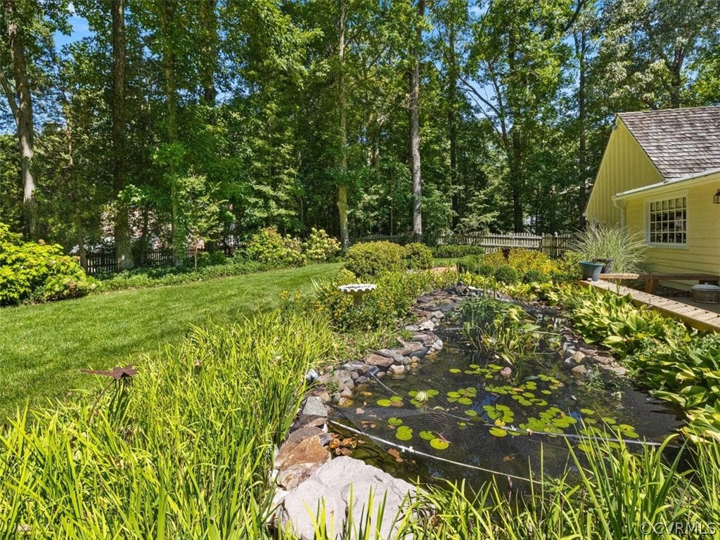 2310 Dorking Road North Chesterfield, VA 23236 - Photo 38 of 44 a view of backyard with swimming pool