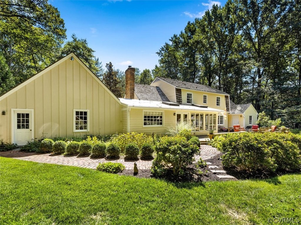 2310 Dorking Road North Chesterfield, VA 23236 - Photo 44 of 44 a view of a house with backyard and garden