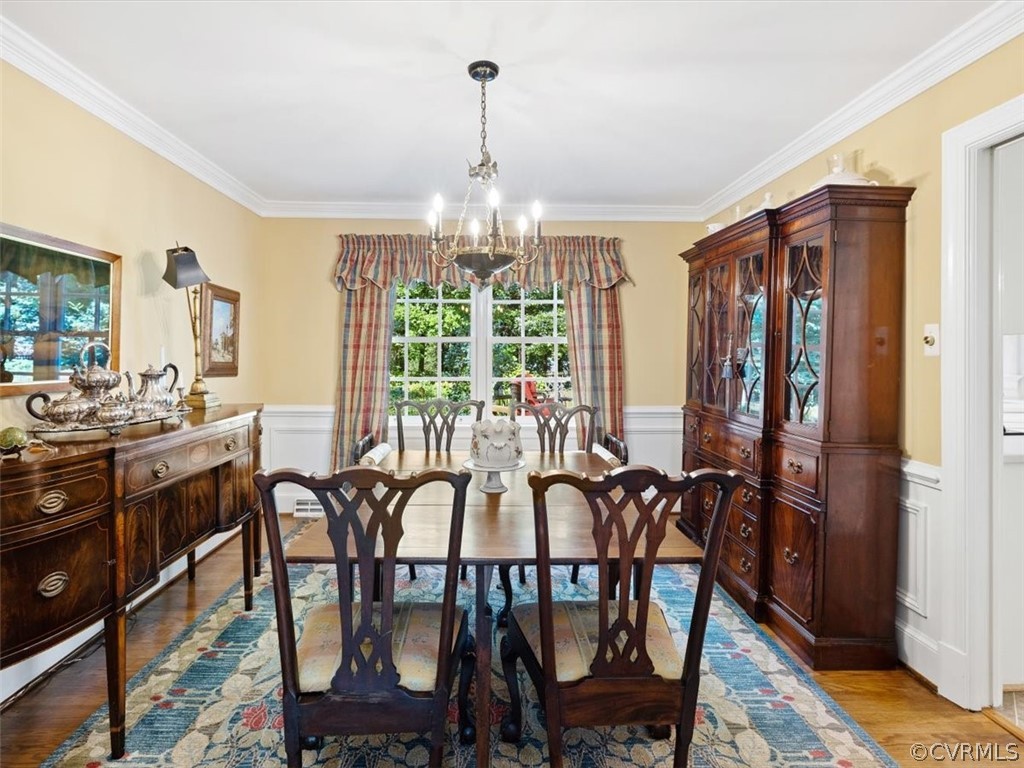 2310 Dorking Road North Chesterfield, VA 23236 - Photo 7 of 44 a view of a dining room with furniture window and outside view