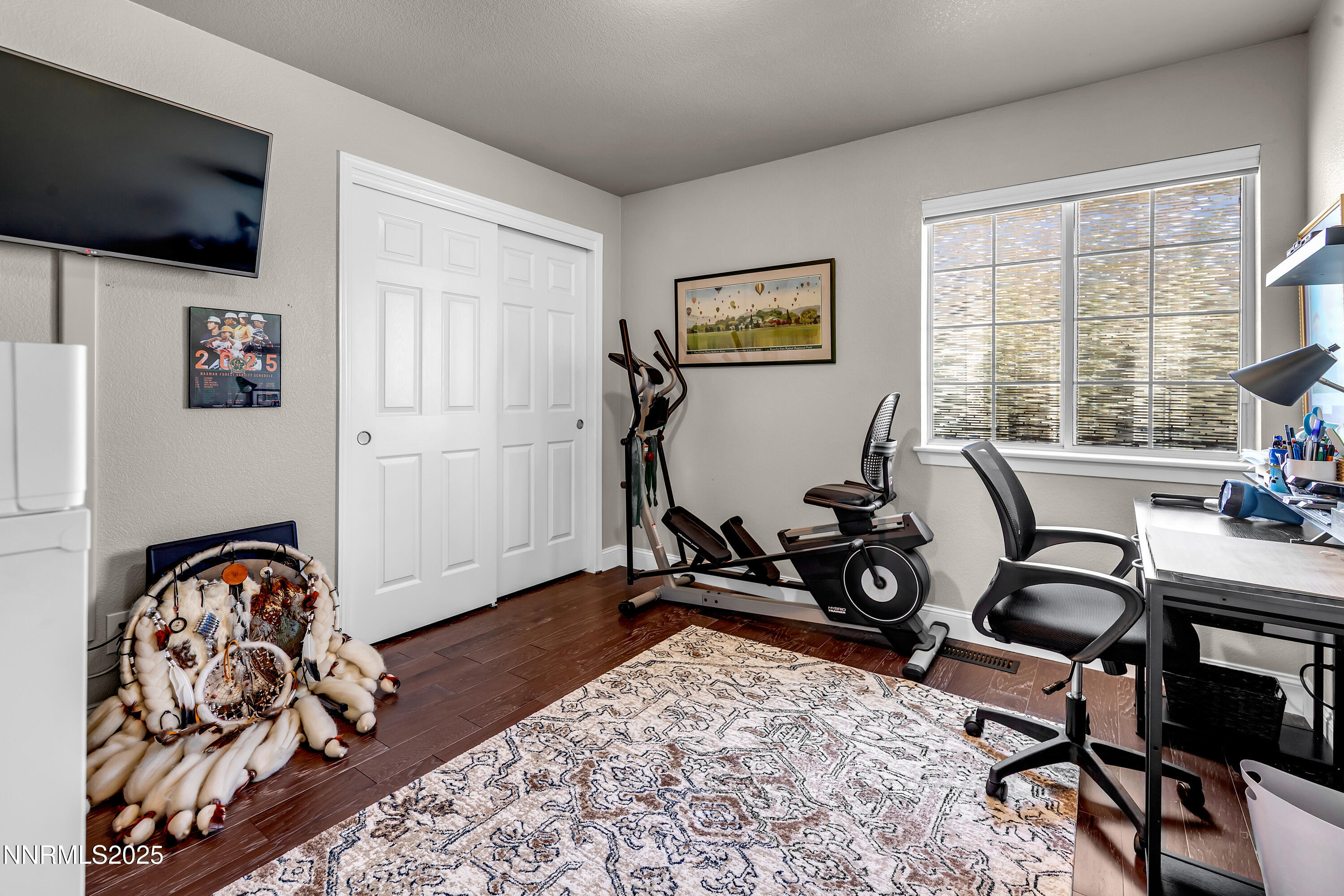 1077 Deena Way Fallon, NV 89406 - Photo 27 of 38 a view of a workspace with furniture and a window