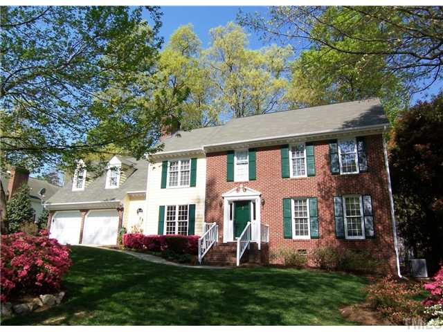 2016 Chichester Court Raleigh, NC 27615 - Photo 1 of 12 Spacious, upd 2-story in N. Ral's Stonehenge, quiet wooded comm close to shops & I-540! Formals/FamilyRm/BonusRm on .31 ac wooded lot on cul-de-sac street w/huge Deck, Screen Porch, attached 2-car Garage! Updates: NEW carpet,paint, KIT appls, tile flrs! Exterior Front