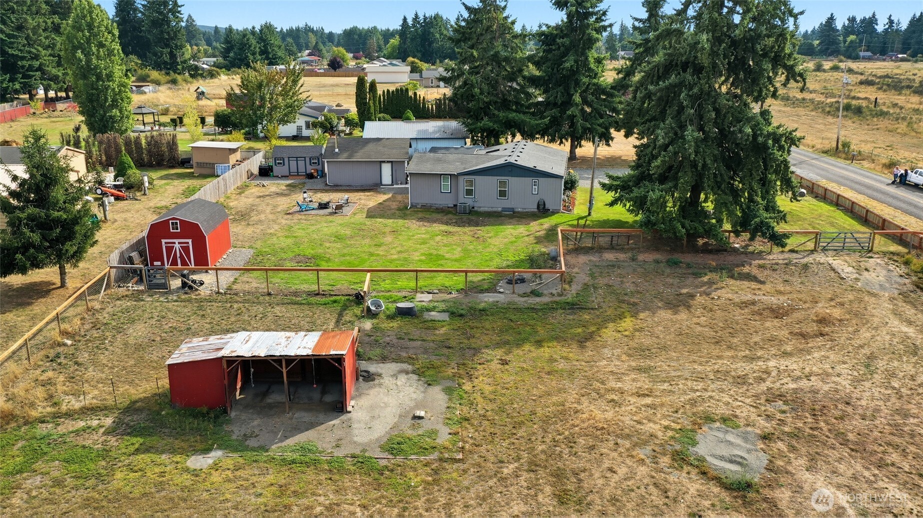 18018 Guava Street Southwest Rochester, WA 98579 - Photo 3 of 34 swimming pool view with a seating space