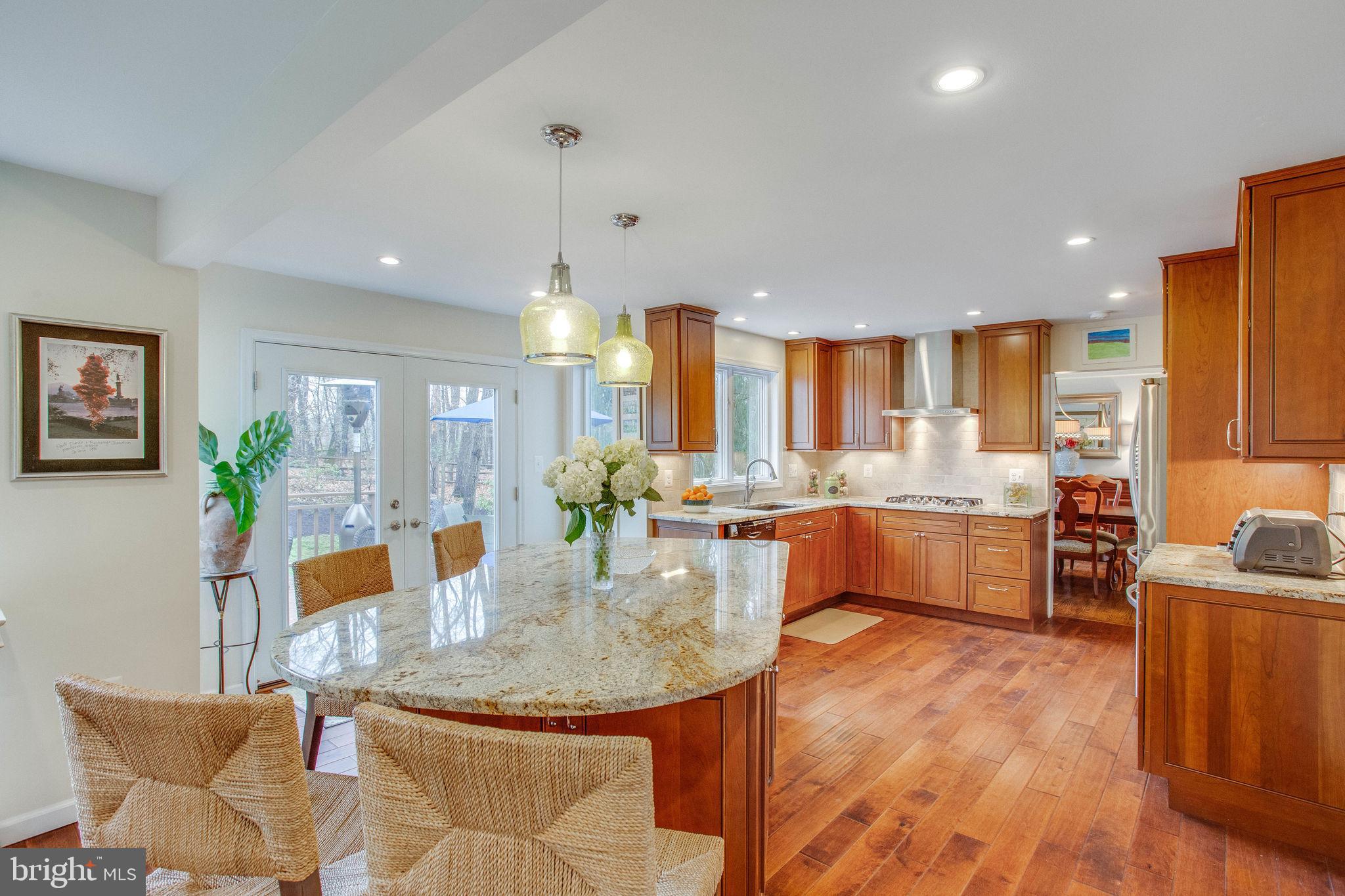 9027 Edgepark Road Vienna, VA 22182 - Photo 1 of 77 Expansive, OPEN kitchen w/loads of light!
