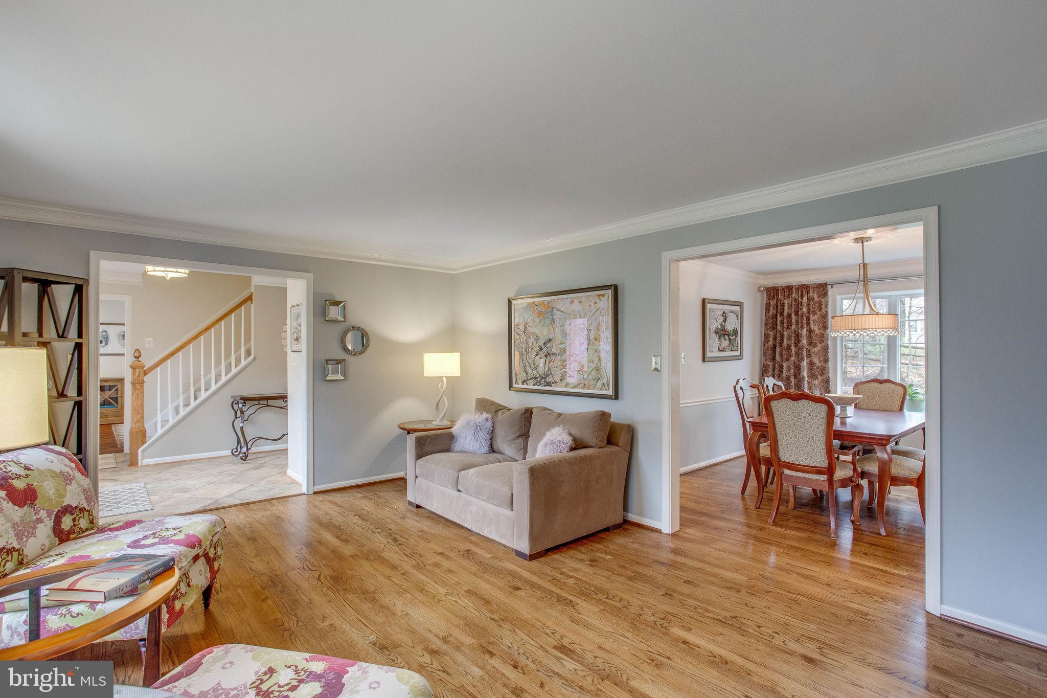 9027 Edgepark Road Vienna, VA 22182 - Photo 23 of 77 Enlarged opening from living room to dining room