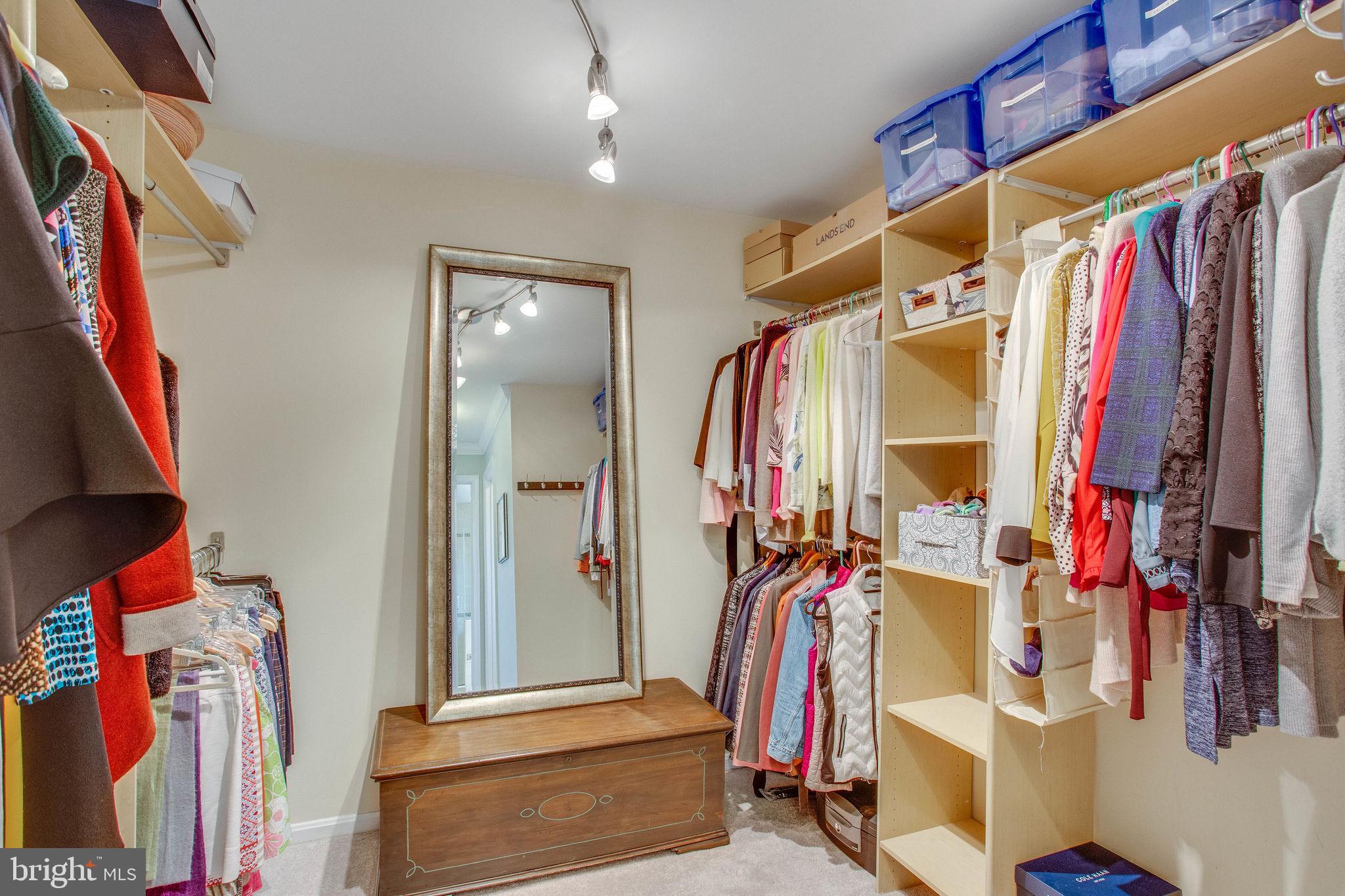 9027 Edgepark Road Vienna, VA 22182 - Photo 33 of 77 Enormous walk-in closet w/organizers