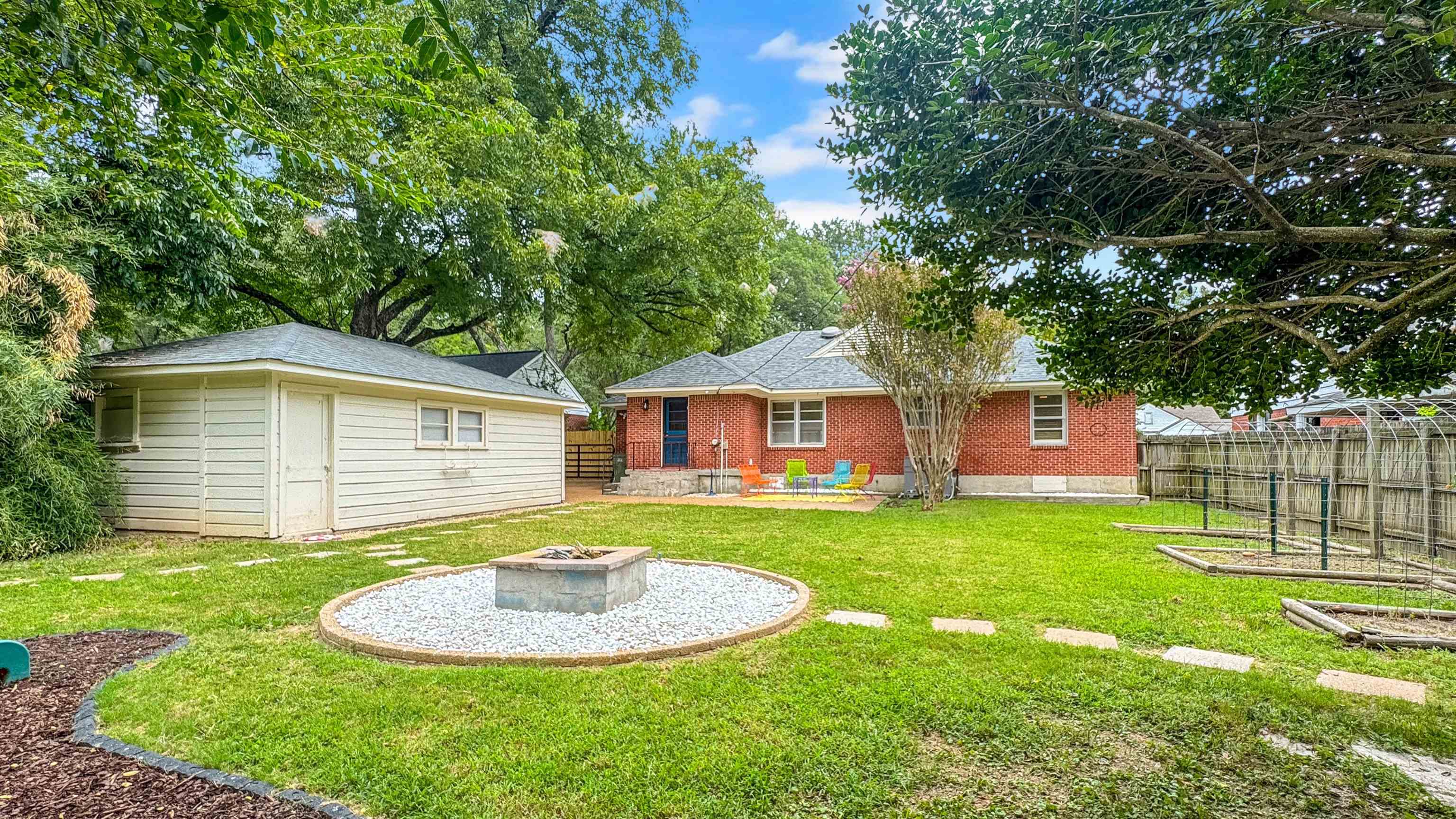 1269 Marcia Road Memphis, TN 38117 - Photo 23 of 27 a view of a house with a backyard