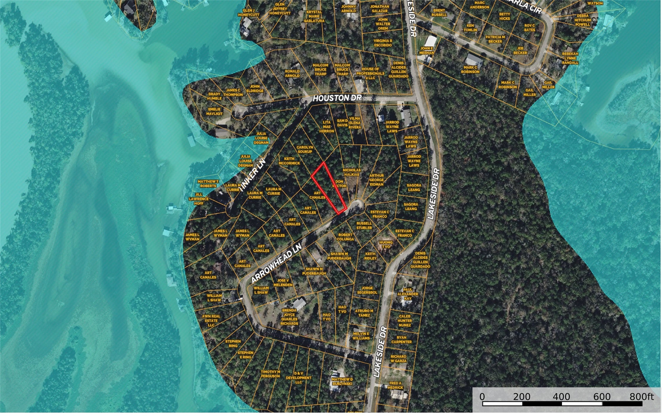 Tbd Arrowhead Lane Huntsville, TX 77320 - Photo 3 of 6 a view of a water heater room