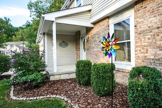 4572 Hidden Ridge Court Columbus, OH 43230 - Photo 2 of 43 Etched Landscaped Entry & Concrete Driveway!