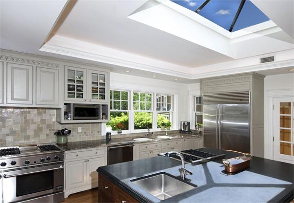 555 Concord Road Sudbury, MA 01776 - Photo 9 of 29 a kitchen with granite countertop a sink stainless steel appliances and cabinets