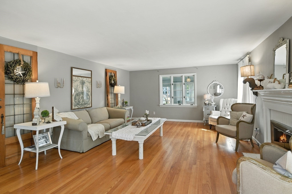 35 Plymouth Road Longmeadow, MA 01106 - Photo 5 of 41 a living room with furniture and a fireplace