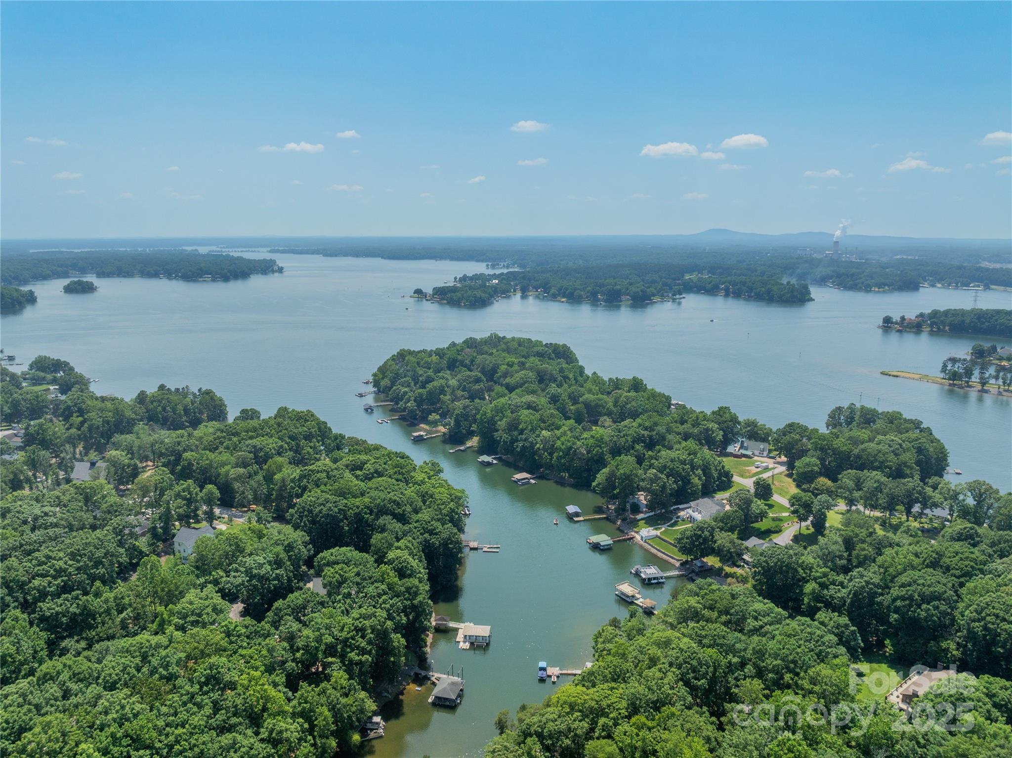 200 Greenbay Road Mooresville, NC 28117 - Photo 3 of 11 an aerial view of a houses with a lake view