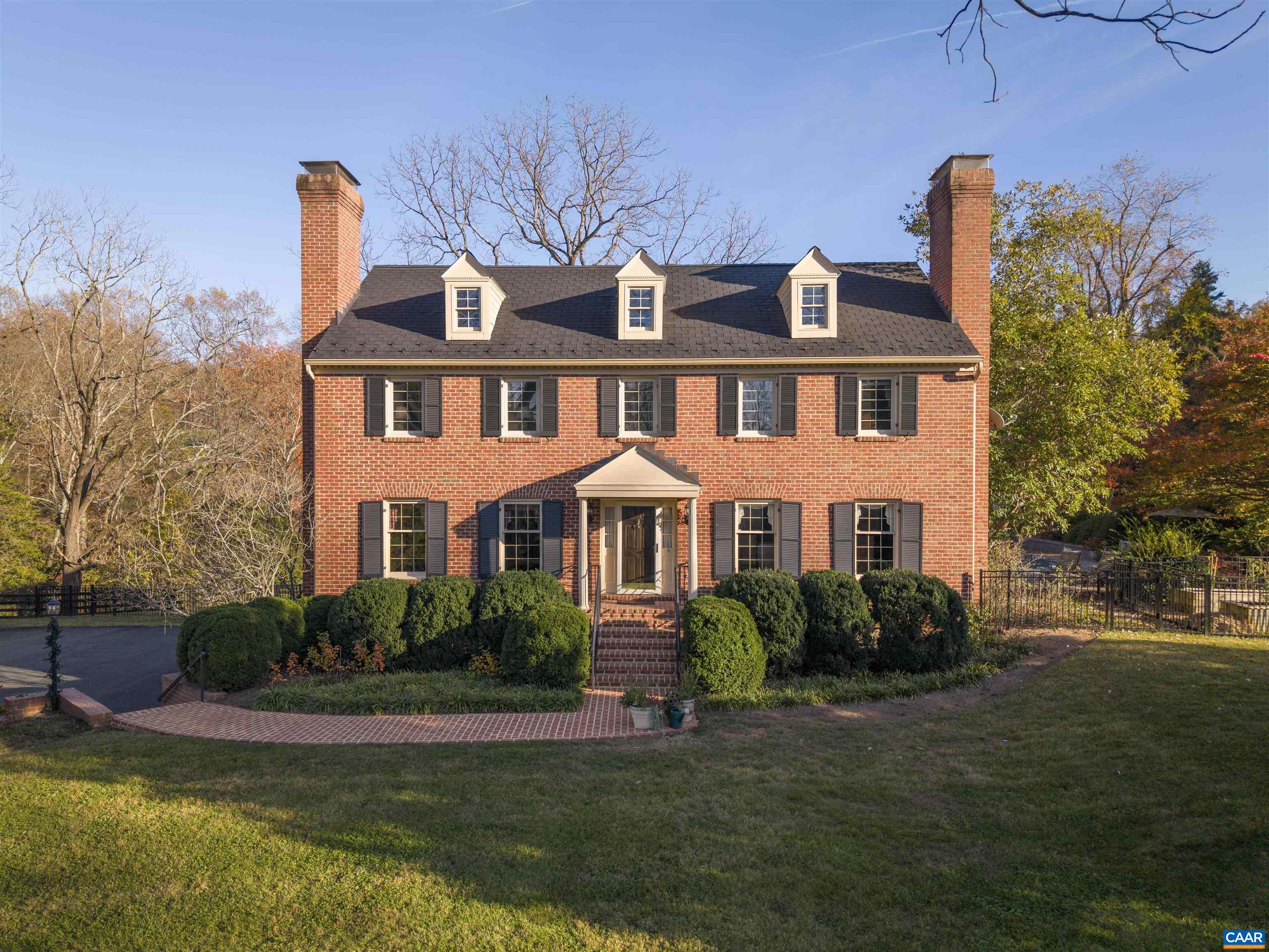1789 Stony Point Road Charlottesville, VA 22911 - Photo 2 of 46 a front view of a house with a garden