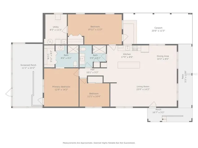 a view of front door with a door