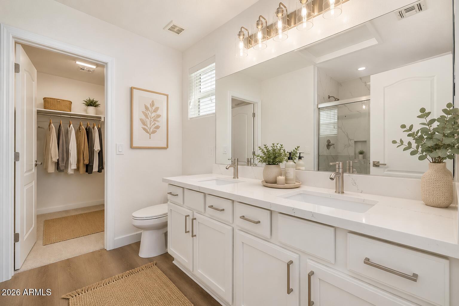 6050 South Windstream Place Chandler, AZ 85249 - Photo 10 of 16 Updated Master Bathroom Staged