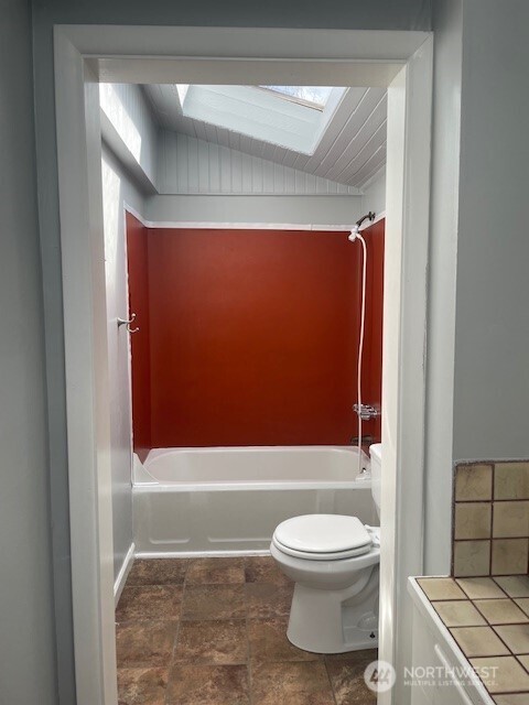 6221 South 129th Street Seattle, WA 98178 - Photo 10 of 20 a bathroom with a toilet and a shower
