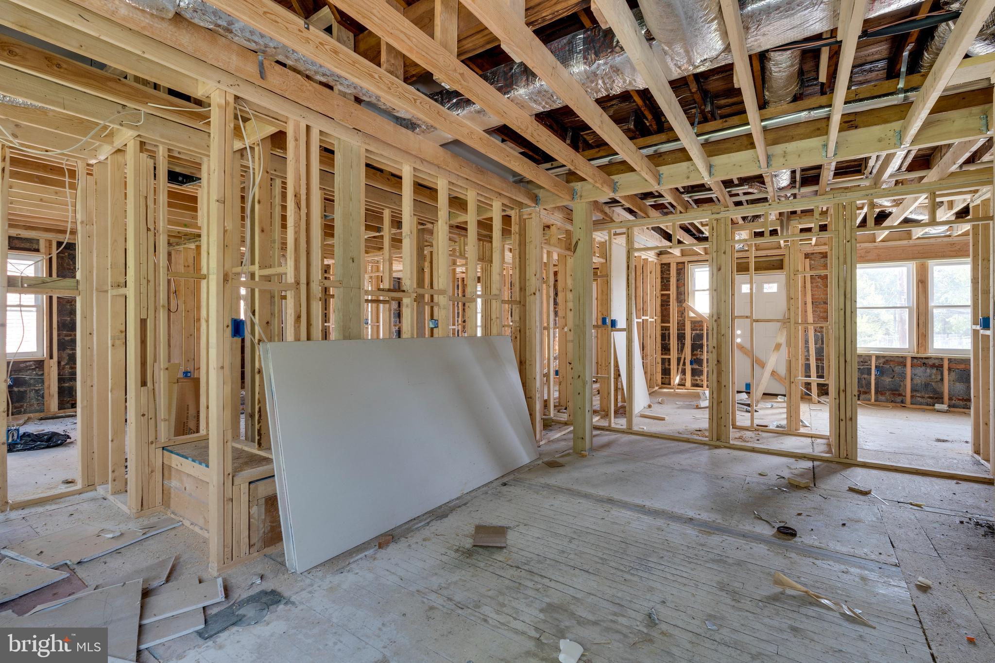 2908 2nd Street Southeast Washington, DC 20032 - Photo 22 of 28 a view of a hallway with wooden floor