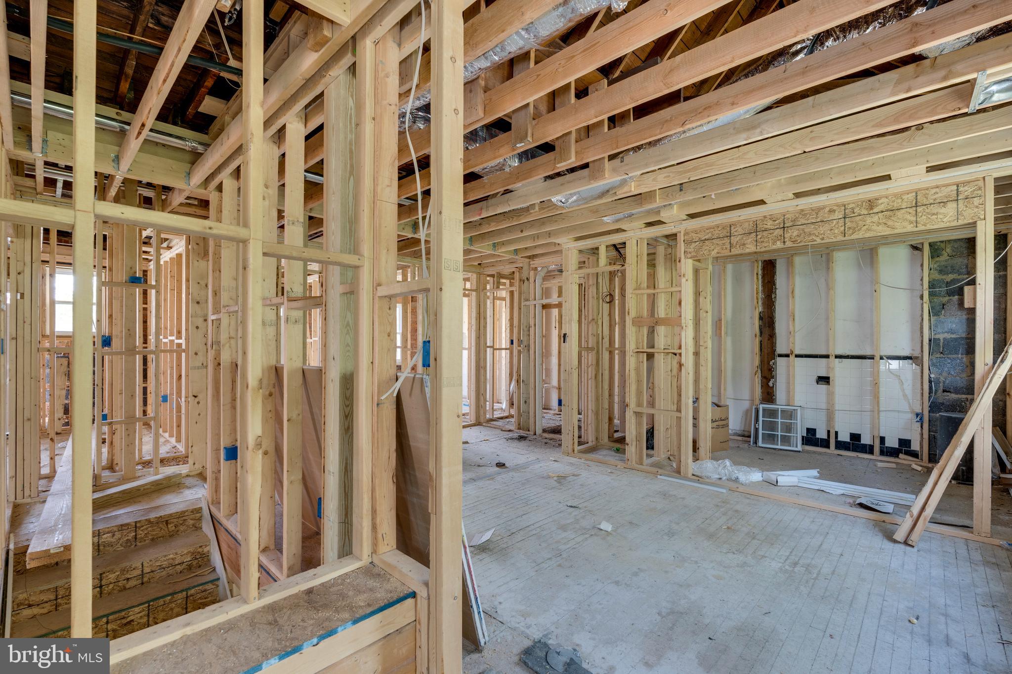 2908 2nd Street Southeast Washington, DC 20032 - Photo 23 of 28 a view of a hallway with staircase