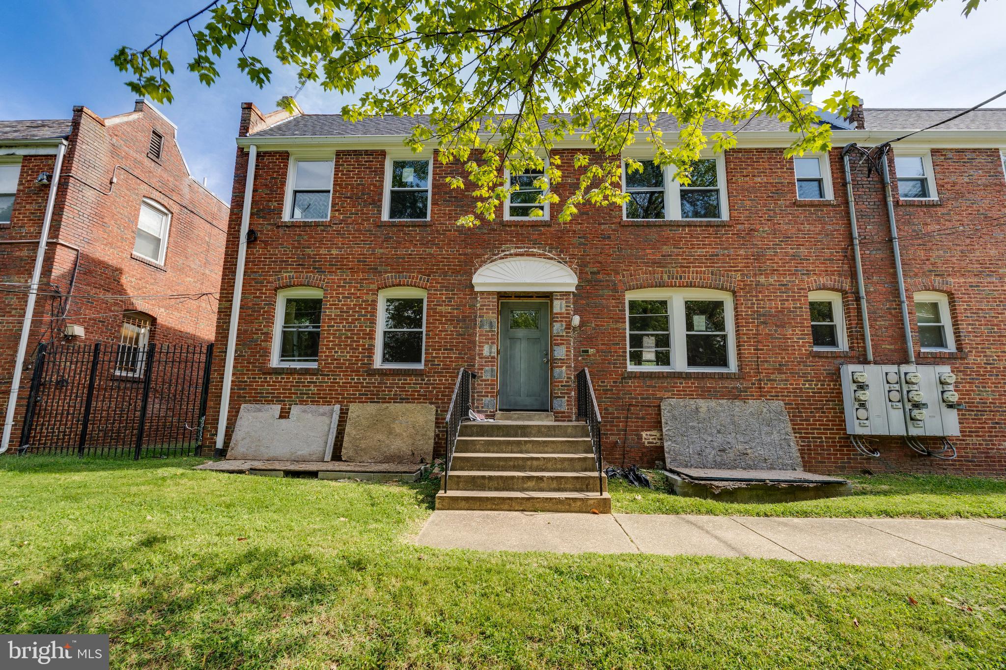2908 2nd Street Southeast Washington, DC 20032 - Photo 4 of 28 front view of a house with a yard