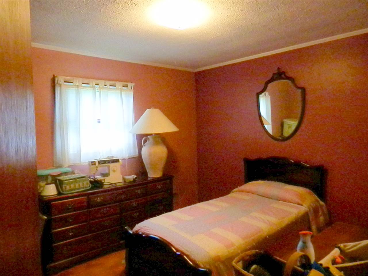 1595 Mt Torrey Road Lyndhurst, VA 22952 - Photo 12 of 29 a bedroom with a bed and a potted plant