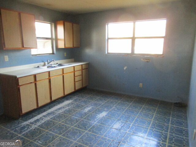 196 Charlie Sheppard Road Jackson, GA 30233 - Photo 5 of 8 a room with a sink window and cabinets