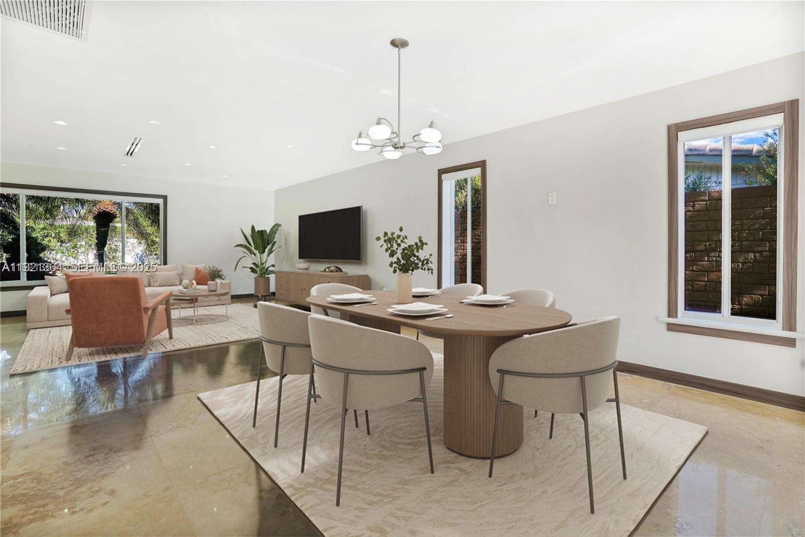 2130 Northeast 122nd Road North Miami, FL 33181 - Photo 5 of 86 a view of a livingroom with furniture and a window