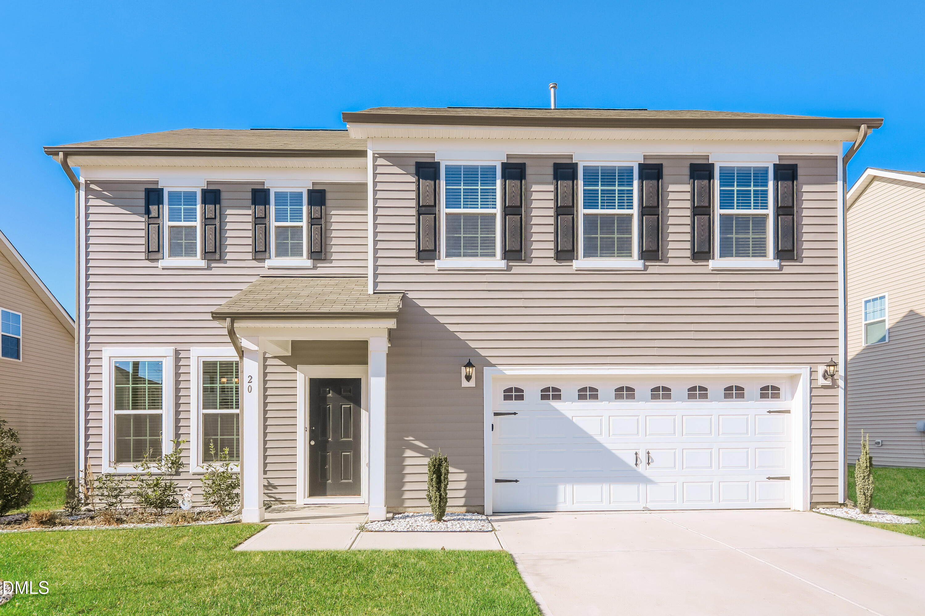 20 Misty Grove Trail Franklinton, NC 27525 - Photo 1 of 17 a front view of a house with a yard