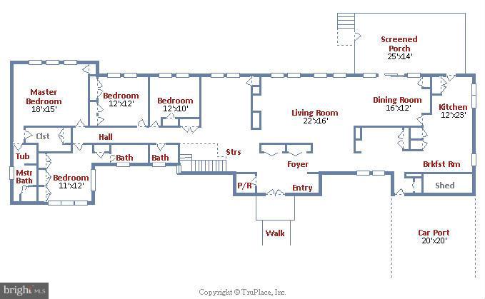 8501 Old Seven Locks Road Bethesda, MD 20817 - Photo 28 of 29 Floor Plan Main Floor