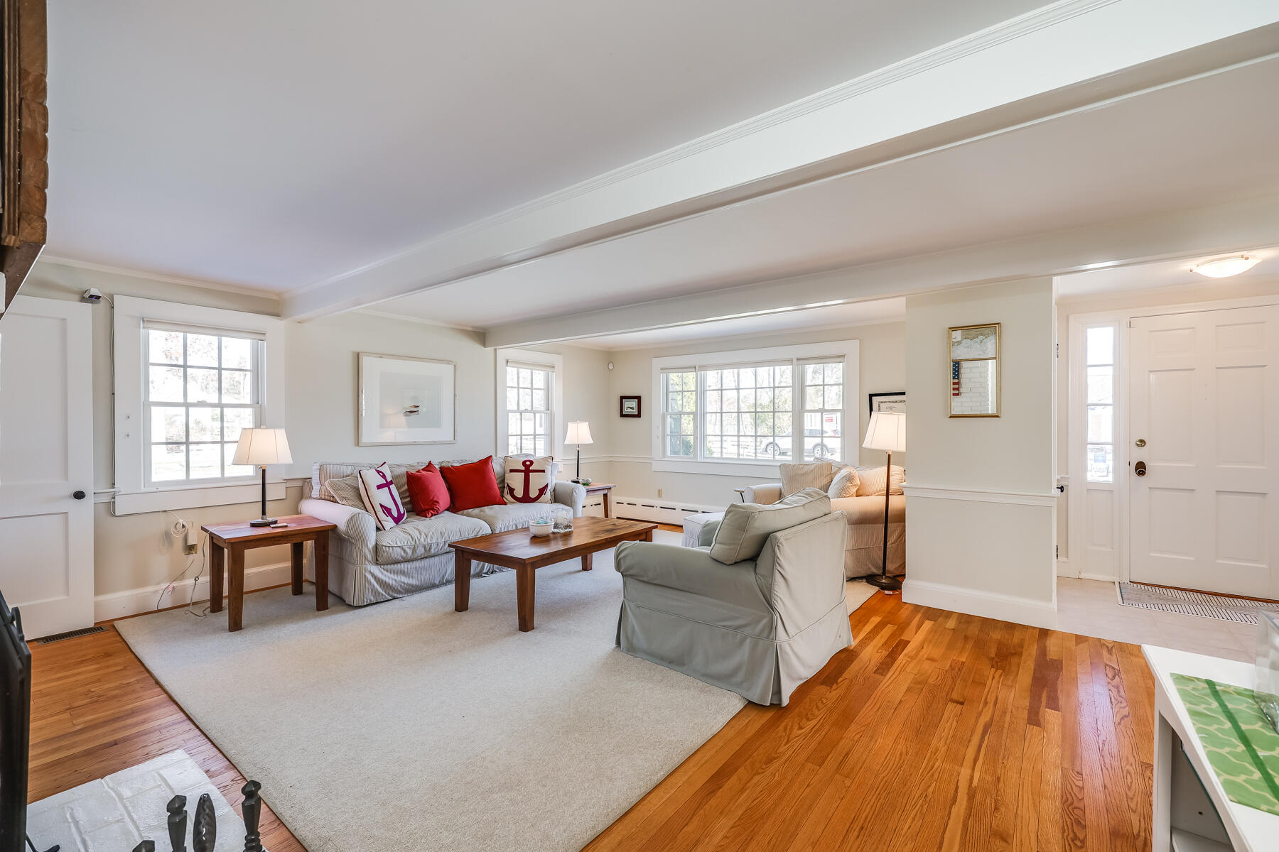 87 First Avenue Hyannis Port, MA 02601 - Photo 5 of 29 a living room with furniture and a couch
