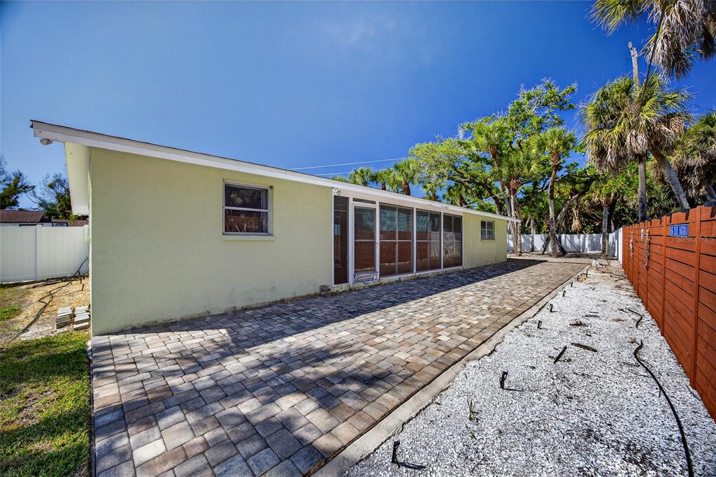 6035 Manasota Key Road Englewood, FL 34223 - Photo 32 of 54 a view of backyard of the house
