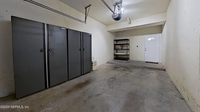 a view of a room with closet area