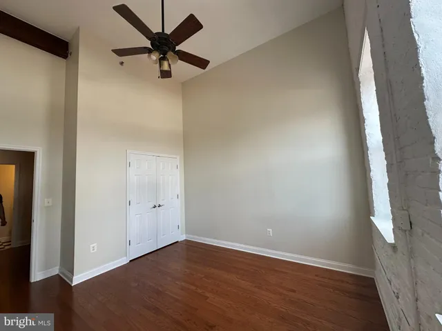 wooden floor in an empty room