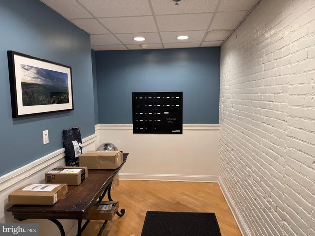 a workspace with furniture and couch