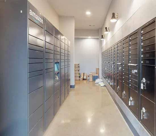 a view of a walk in closet