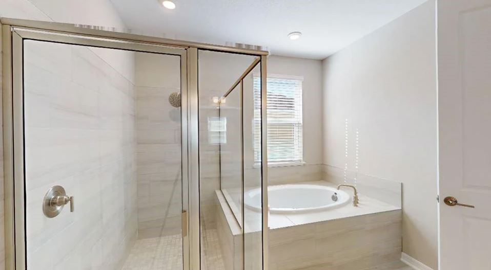 86571 Oar Row Yulee, FL 32097 - Photo 9 of 20 a bathroom with a shower and a sink