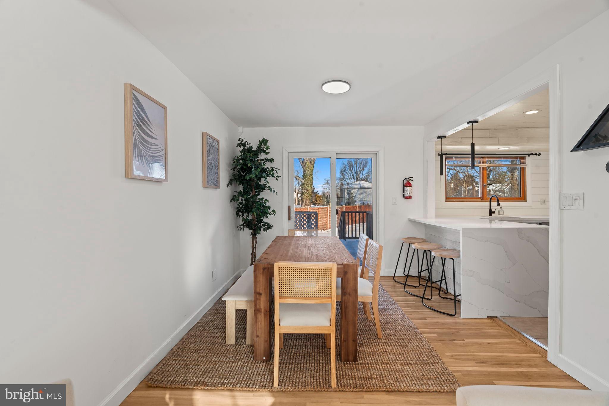 209 Front Street Mount Holly, NJ 08060 - Photo 27 of 35 Bright dining area with outdoor views.