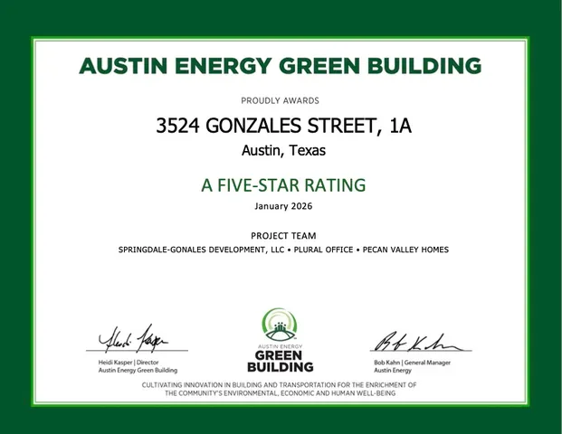 $1,029,000 | 3524 Gonzales Street, Unit 1A, Austin, TX 78702