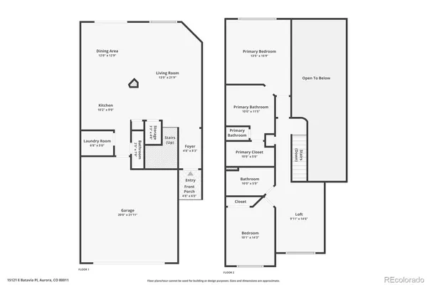 $350,000 | 15121 East Batavia Place, Aurora, CO 80011