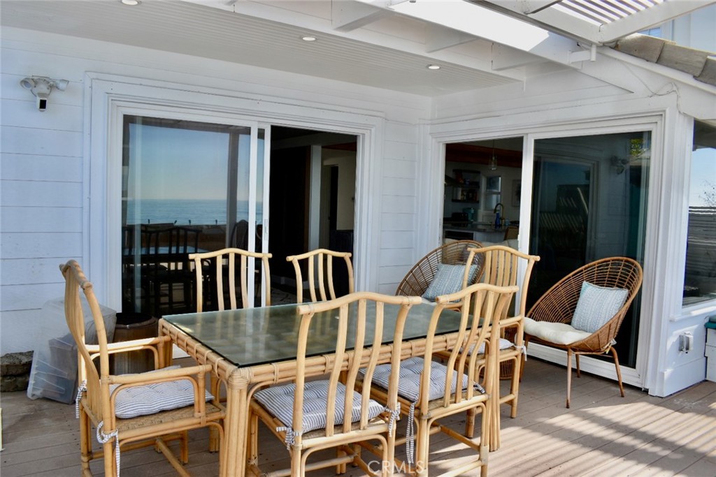 35605 Beach Road Dana Point, CA 92624 - Photo 61 of 61 a view of a chairs and table in a patio
