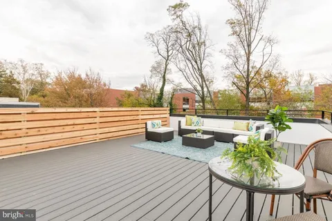 a view of a outdoor space with seating