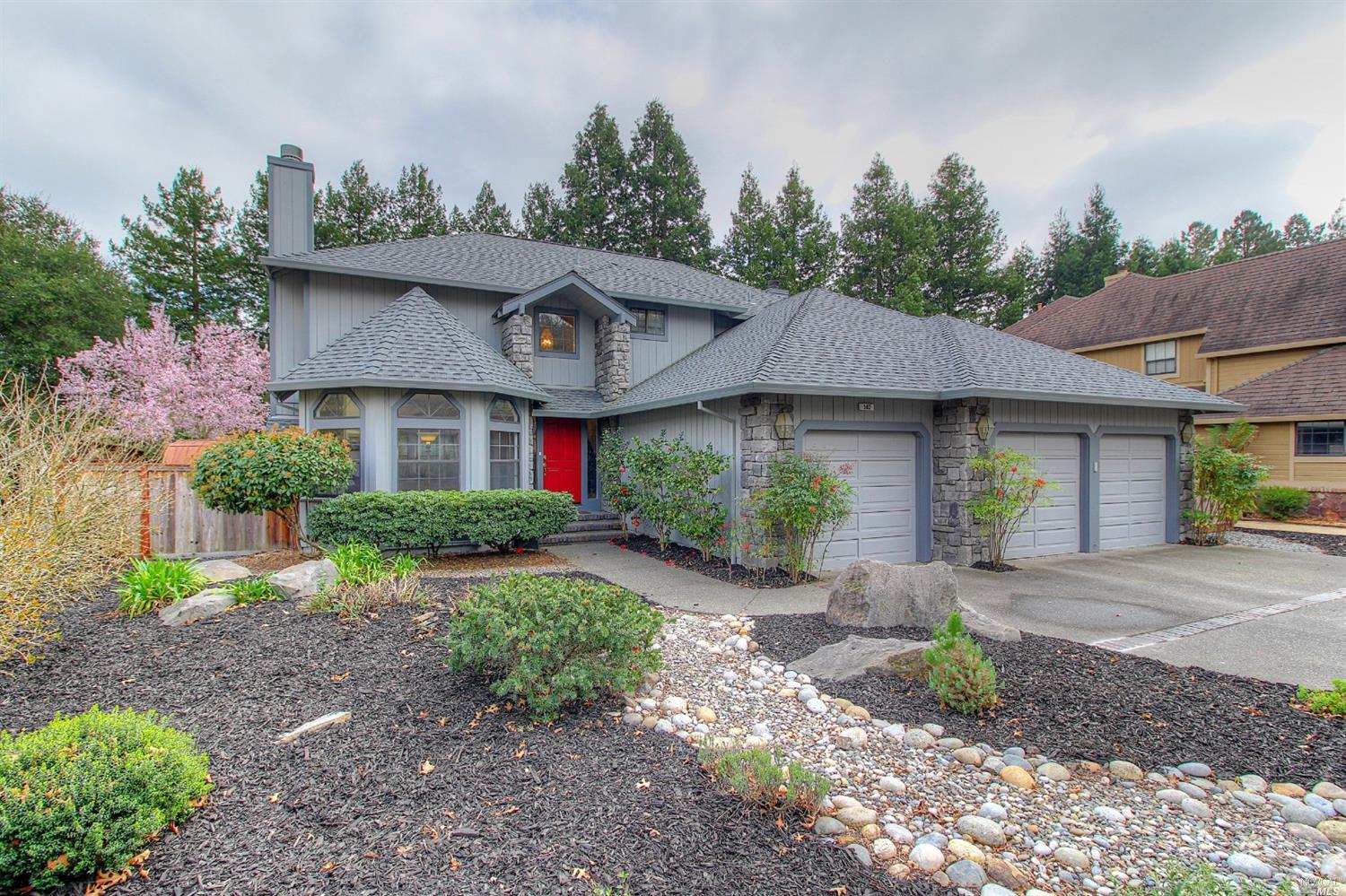502 Jenifer Court Santa Rosa, CA 95404 - Photo 1 of 1 a front view of a house with garden