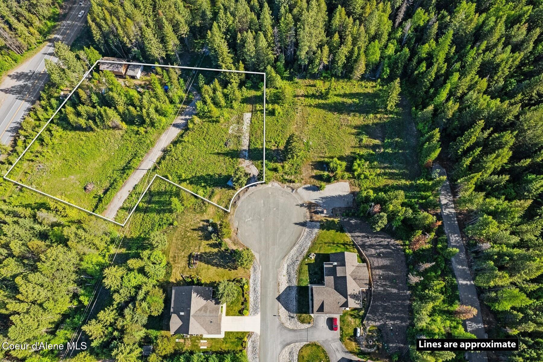 66 Beacon Hill Road Cocolalla, ID 83813 - Photo 3 of 20 Aerial view