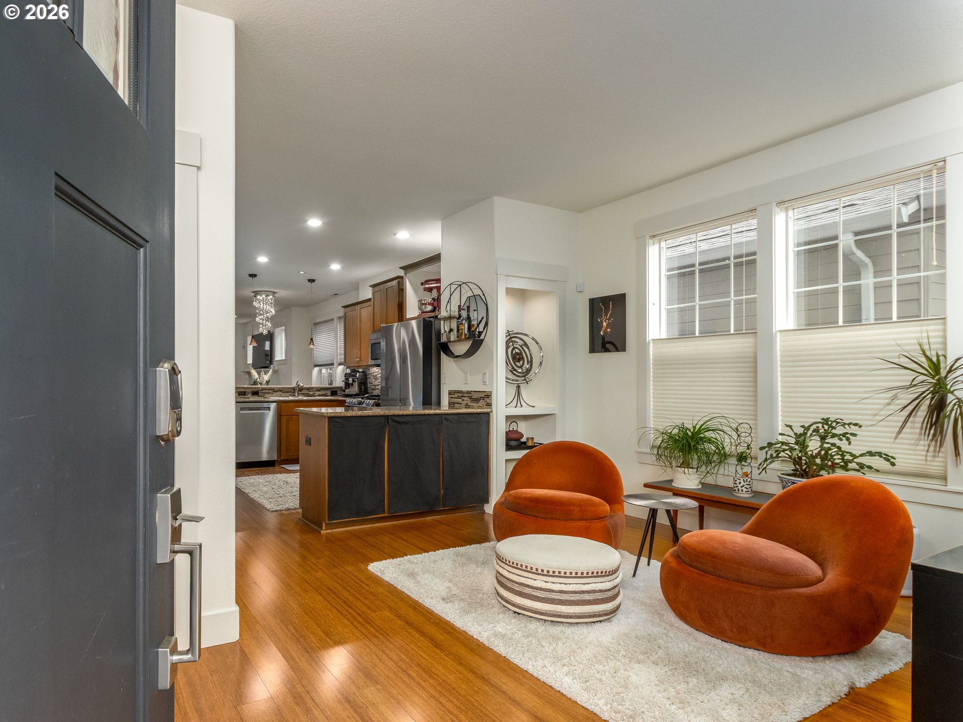 5619 Southeast Carlton Street Portland, OR 97206 - Photo 3 of 30 a living room with furniture and a table